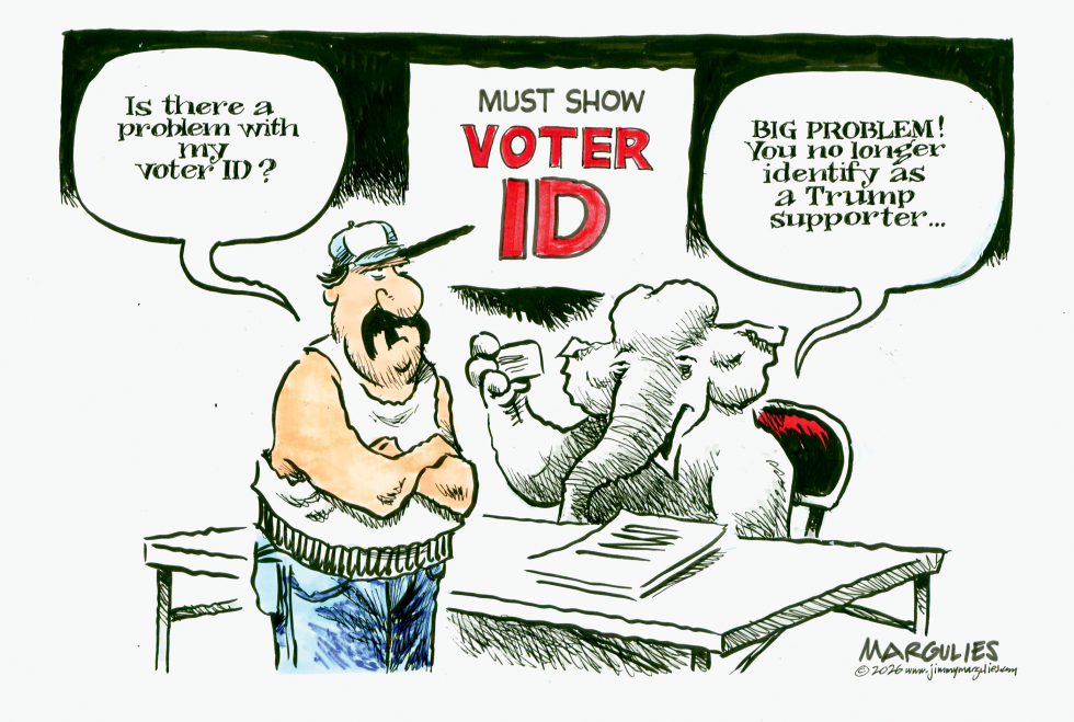 Voter ID Check Rejects Trump Supporter Over Party Loyalty
