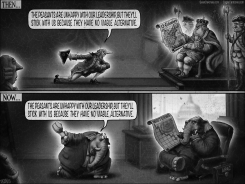 KING AND ELEPHANT REPEAT LEADERSHIP QUOTE by Sean Delonas