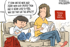 TEXAS NEW MATH BIBLE QUESTION by Jeff Koterba