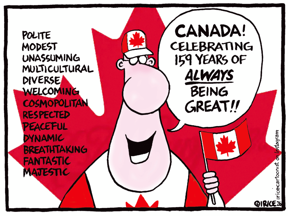 Canada Celebrating 159 Years Greatness
