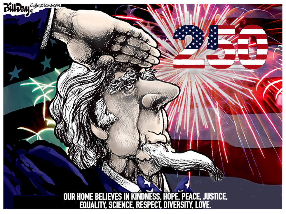 Saluting 250 Years of Core American Values Amid Fireworks
