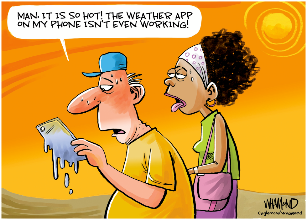 Record heat meltdown