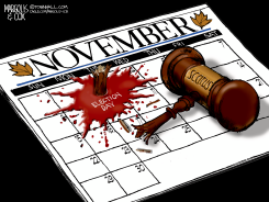 SCOTUS GAVEL SMASHES ELECTION DAY by Margolis & Cox
