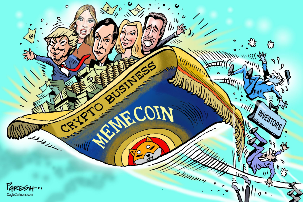 Crypto windfall for Trump