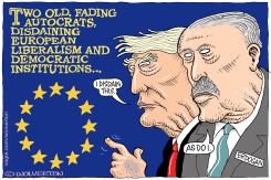 TRUMP AND ERDOGAN DISDAIN EU INSTITUTIONS by Monte Wolverton