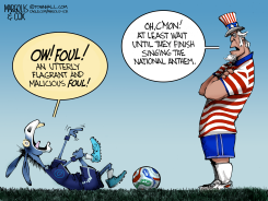 UNCLE SAM SOCCER ANTHEM FOUL DISPUTE by Margolis & Cox