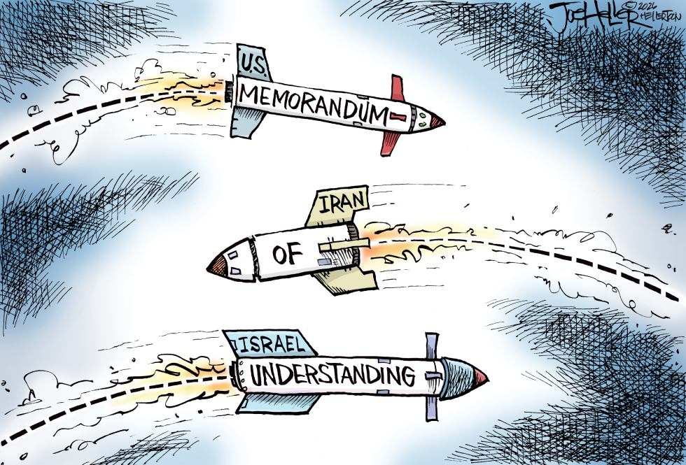Missiles illustrate strained US Iran Israel memorandum