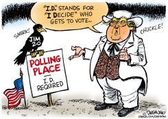 TRUMP REDEFINES VOTER ID REQUIREMENT by Paul Duginski