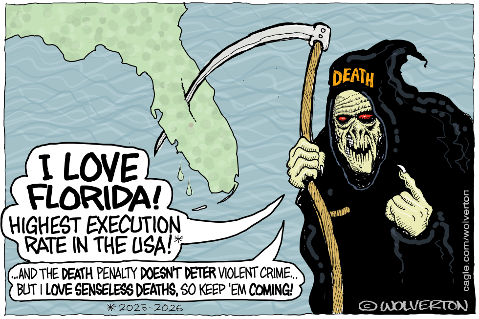 Grim Reaper Loves Florida Executions