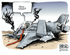 US-IRAN CEASEFIRE PLANE WRECKAGE by Jonathan Brown