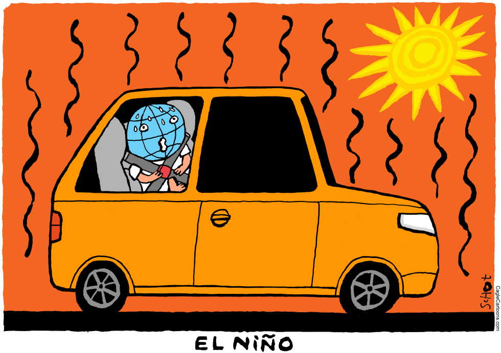 El Niño Overheats Globe Baby in Parked Car