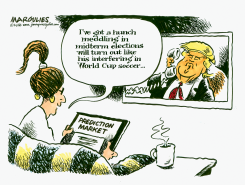 PREDICTION MARKET ON TRUMP MIDTERM MEDDLING by Jimmy Margulies