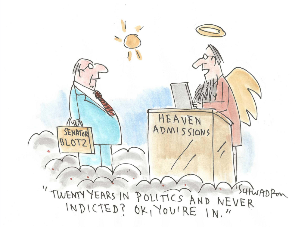 Never Indicted
