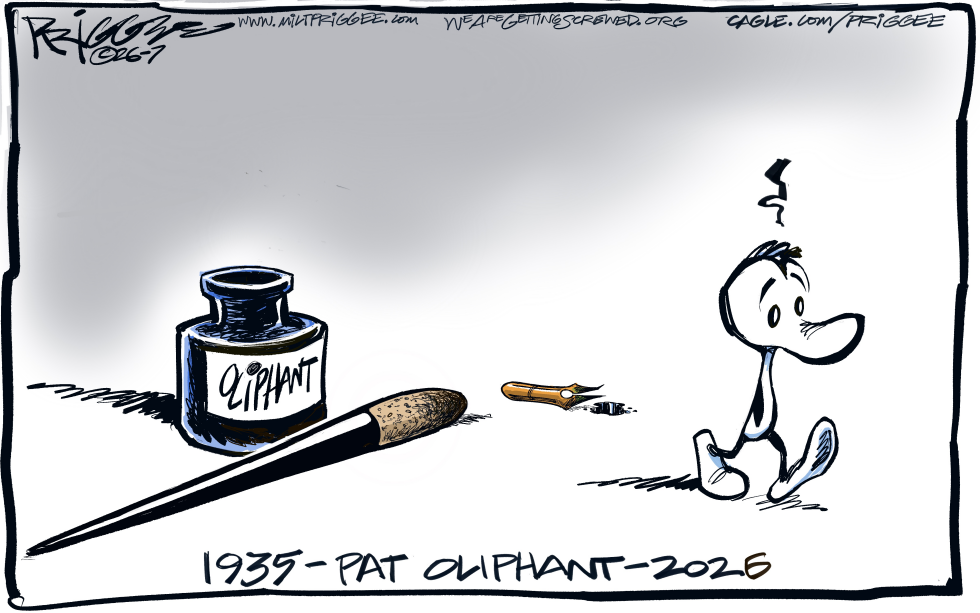 RIP- Pat Oliphant