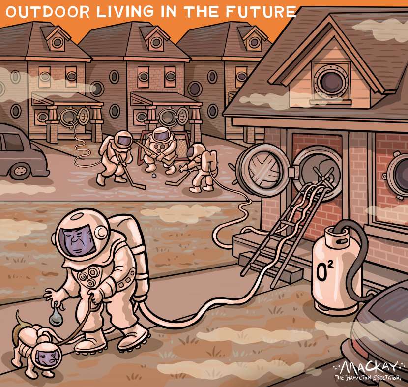 Adapting to future worsening air quality