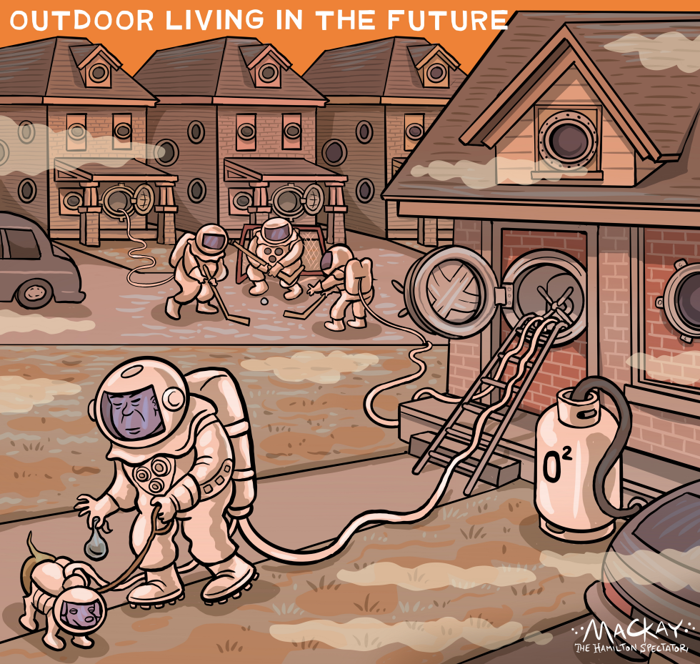 Adapting to future worsening air quality