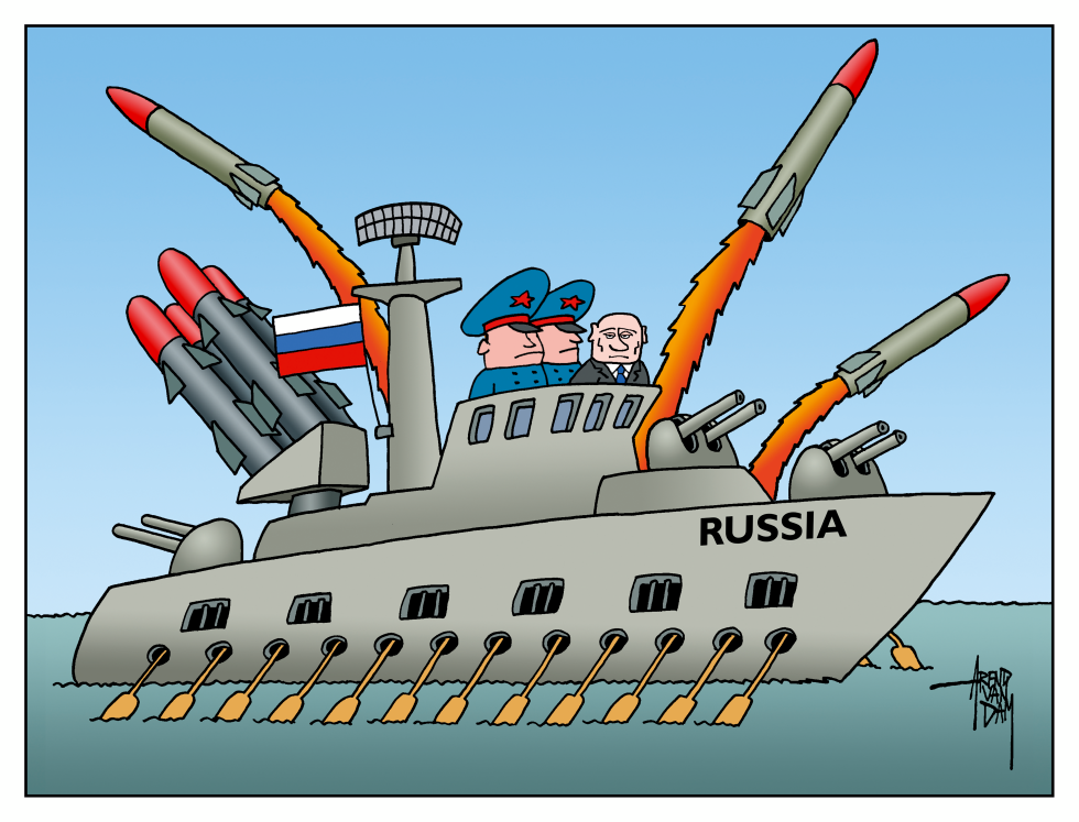 Russian warship