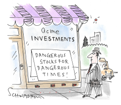 DANGEROUS STOCKS by Harley Schwadron