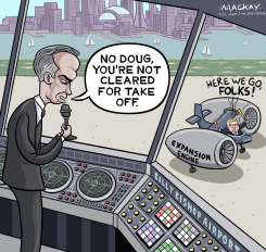 TORONTO ISLAND AIRPORT EXPANSION NOT CLEARED by Graeme MacKay