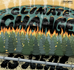 CLIMATE CHANGE IS REAL by Graeme MacKay
