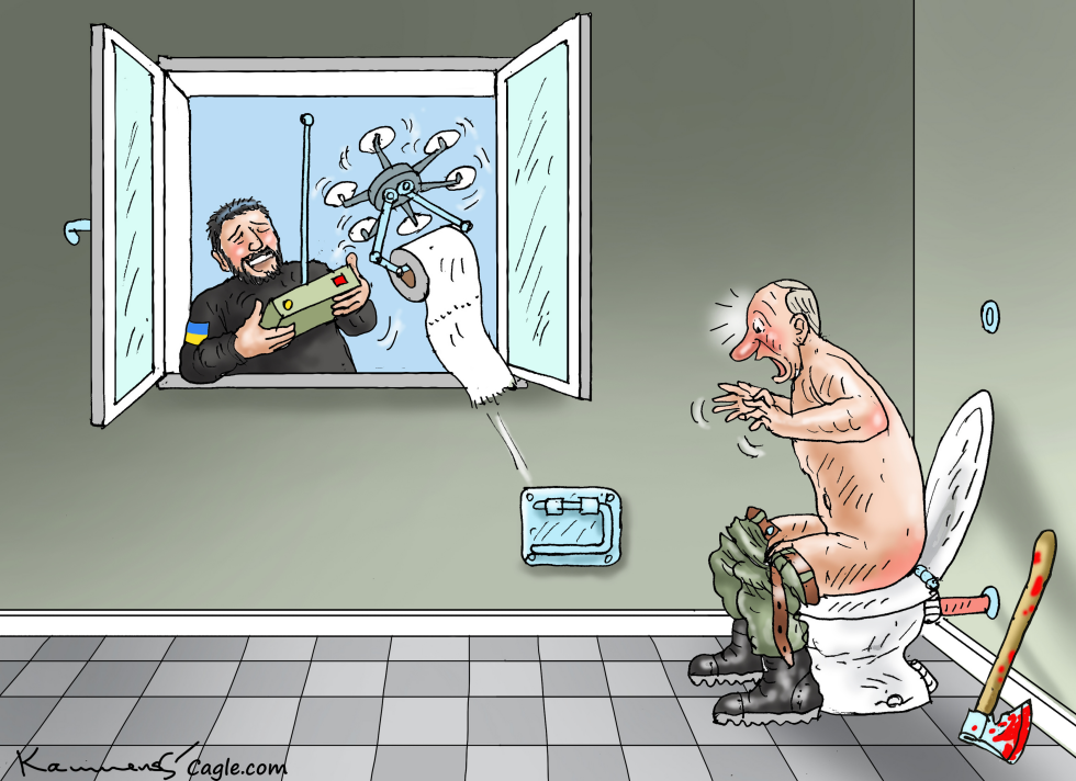 ZELENSKYY ATTACKS PUTIN