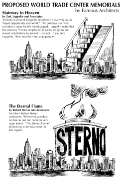 WTC MEMORIALS PAGE 1 by Daryl Cagle