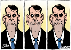 THREE PORTRAITS OF TODD BLANCHE by Paul Duginski
