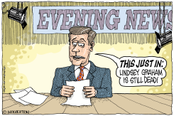 NEWS ANCHOR REPORTS LINDSEY GRAHAM STATUS by Monte Wolverton