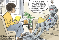 ROBOT PATIENT COMPLAINS ABOUT MITCH MCCONNELL PHOTO by Jeff Koterba