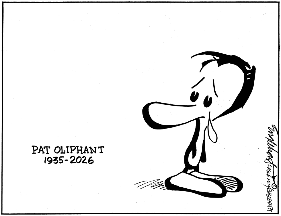 Pat Oliphant Memorial Tribute by Englehart