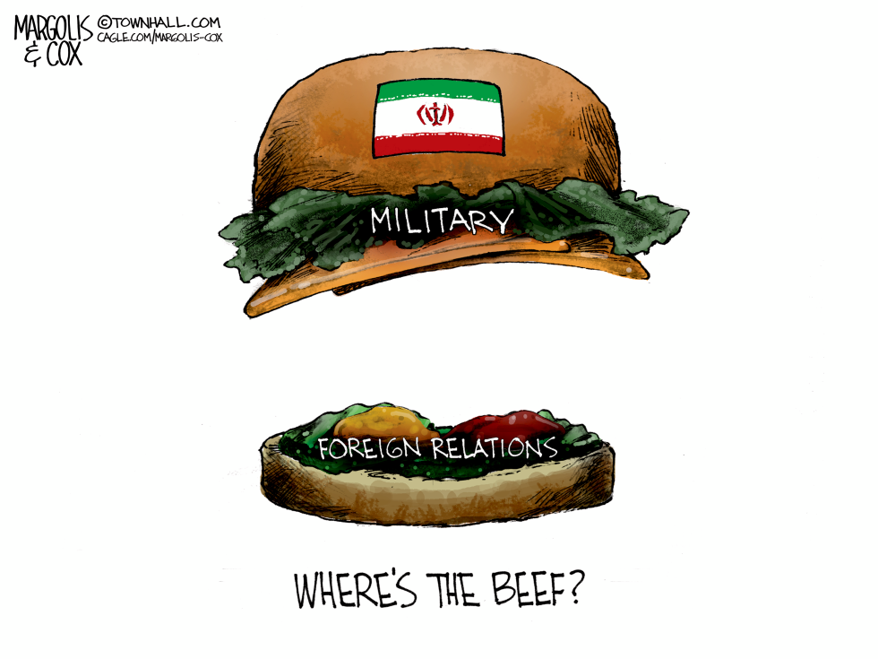 Iran Puts Military Hat on Empty Foreign Relations Sandwich