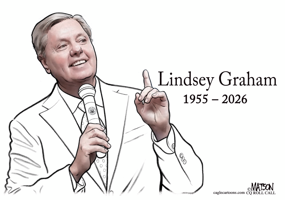 Memorial portrait marks passing of longtime senator