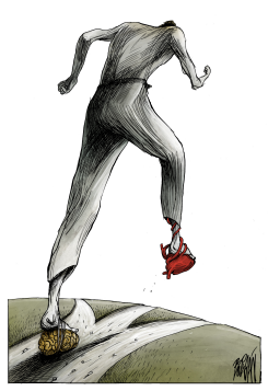 THE DIFFICULT DECISIONS OF LIFE by Angel Boligan