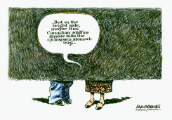 CANADIAN WILDFIRE SMOKE AND STOMACH BUG by Jimmy Margulies