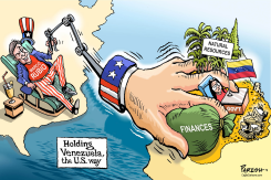 MARCO RUBIO DIRECTS US GRIP ON VENEZUELA by Paresh Nath