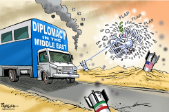 DIPLOMACY IN THE MIDDLE EAST by Paresh Nath