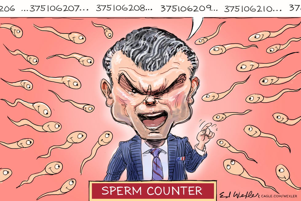 Hegseth Faces Sperm Counter Backlash