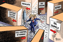 TRUMP OPTIONS ON IRAN by Paresh Nath