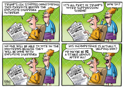 CYCLOSPORA OUTBREAK TIED TO TRUMP CDC by Dave Whamond