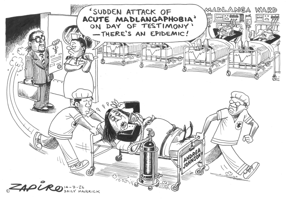 Madlangaphobia epidemic hits testimony day in hospital ward