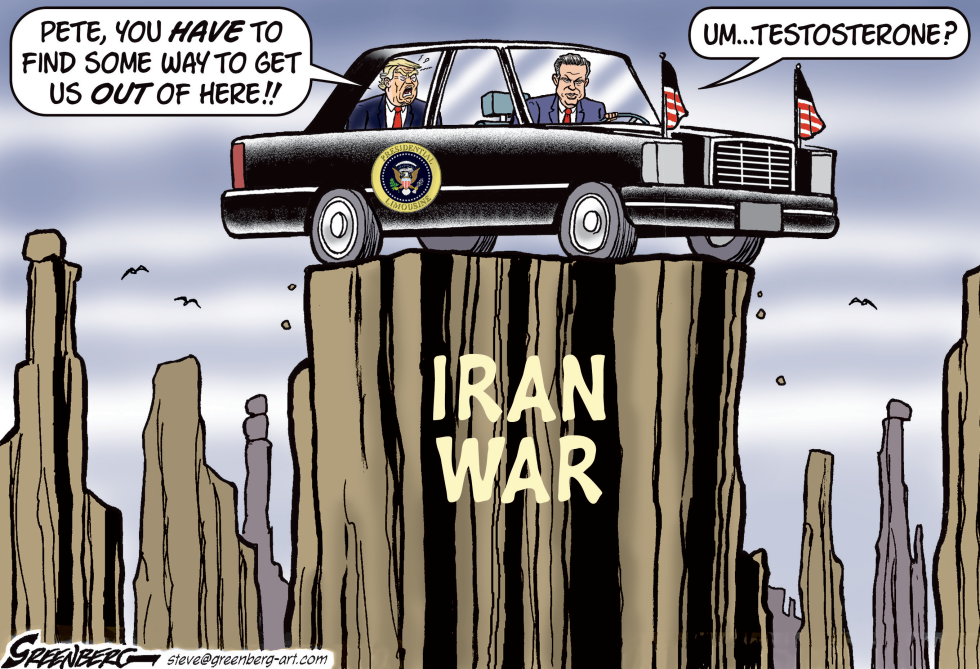 Trump and Hegseth Stranded on Iran War Brink