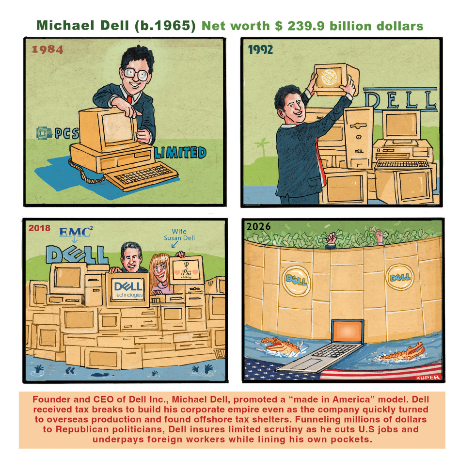 Michael Dell Net Worth Hits $239.9 Billion as Company Shifts Production Overseas