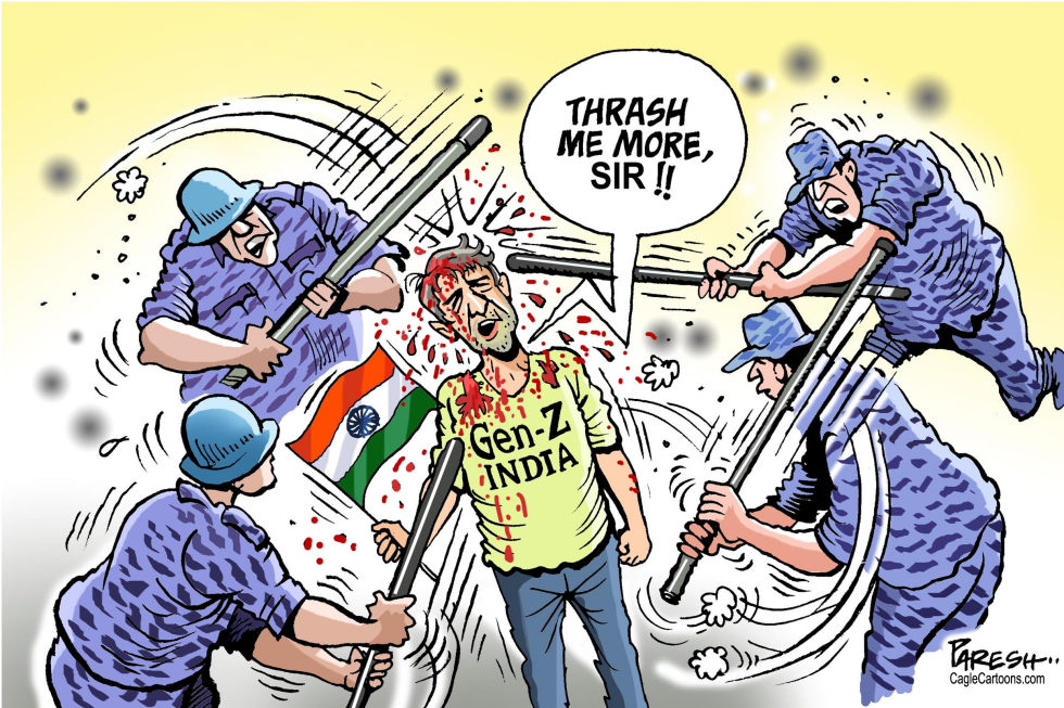 Crackdown on Gen-Z in India