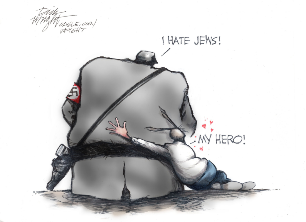 Democrats Portrayed Embracing Nazi Antisemitism