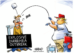 TRUMP CYCLOSPORA RESPONSE by Dave Whamond