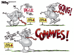 GOP BIG LIE AND COMMIE SMEARS 2006 by Bill Day