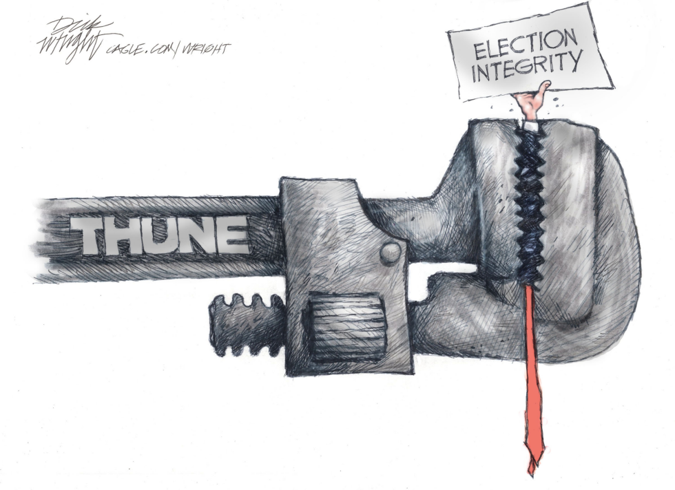 Thune Blocks Election Integrity Push With Senate Vise