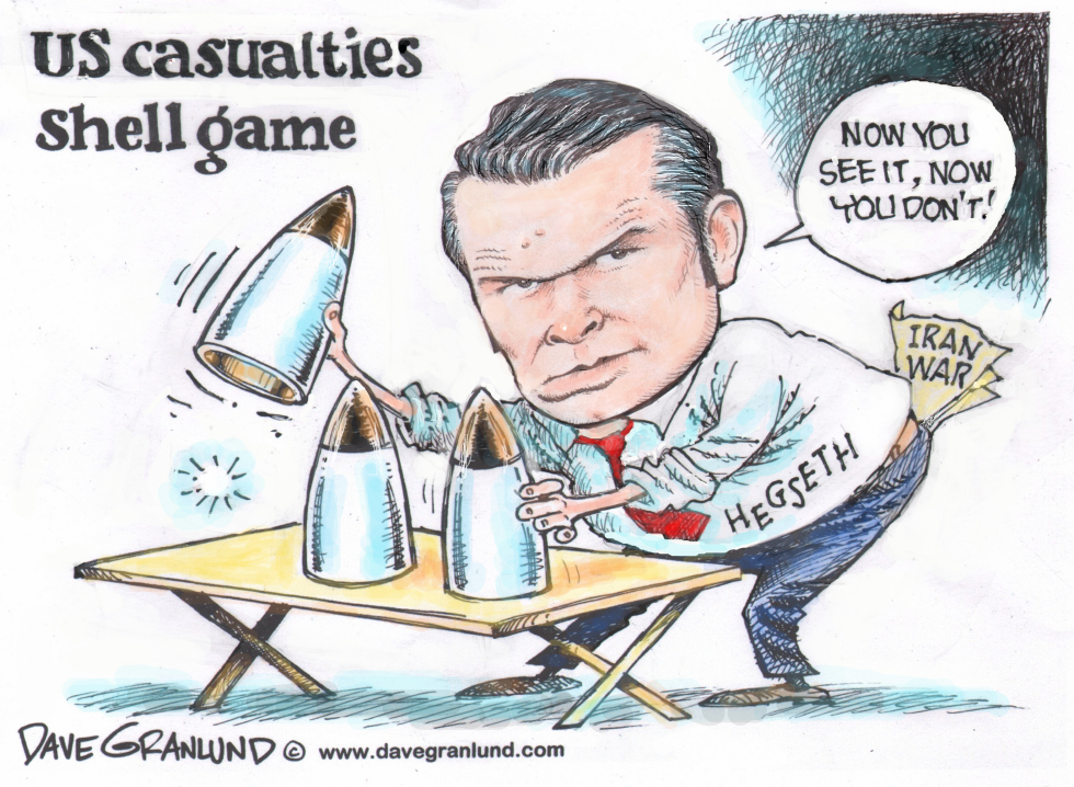 Hegseth Accused of Hiding US Casualties in Iran Conflict via Shell Game Tactics