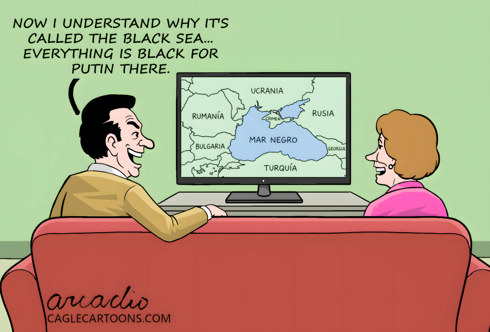 Couple Connects Black Sea Name to Putin's Ukraine Setbacks