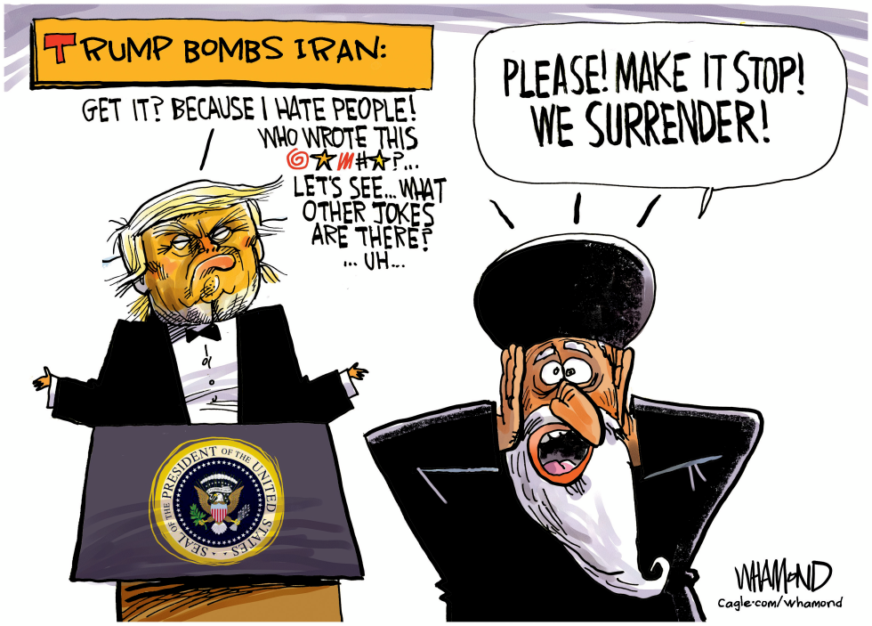 Trump Iran Strike Draws Surrender Plea From Tehran